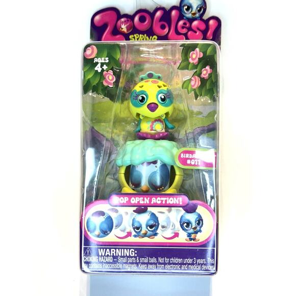 RARE Zoobles Petagonia Collection Birdadette #011 Special Edition NEW - Picture 1 of 2